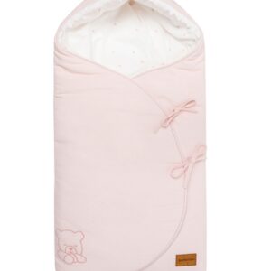 Mama Pato, tienda online de productos para bebés - Saco para Capazo Petit Praia de Moon Teddy Rosa